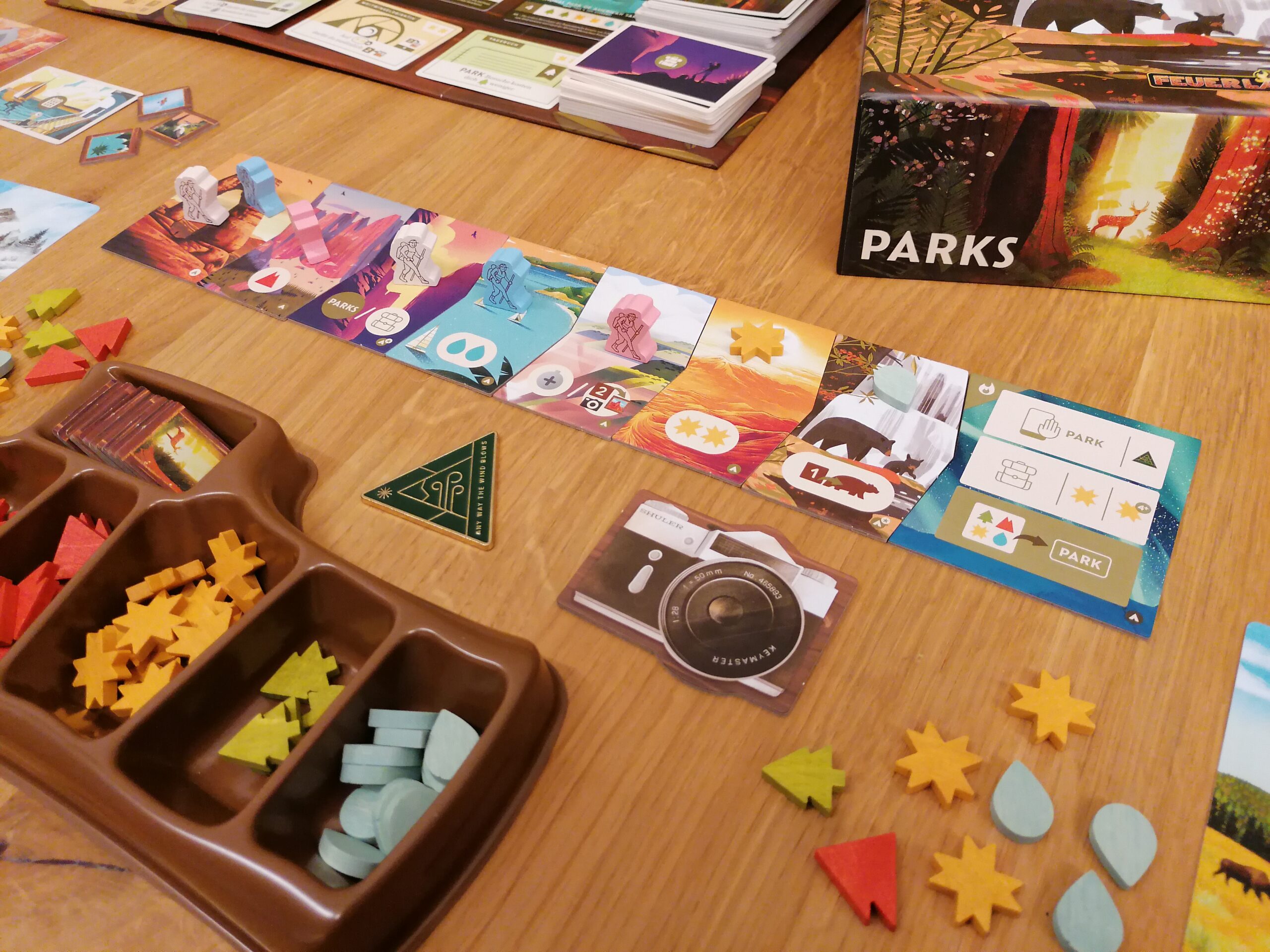 Parks - Wanderweg mit Wanderern