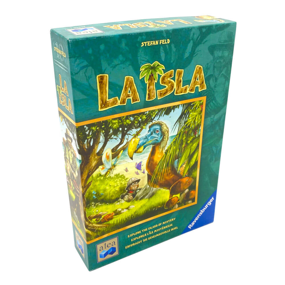 RAVENSBURGER ALEA LA ISLA EXPLORE THE LAND OF MYSTERY BOARD GAME